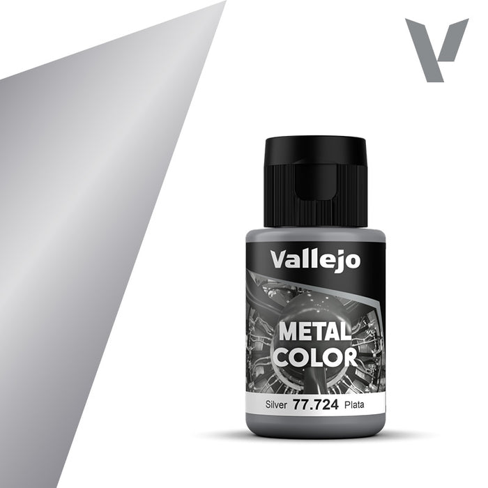 Metal Color - Silver 32ml Acrylic Paint