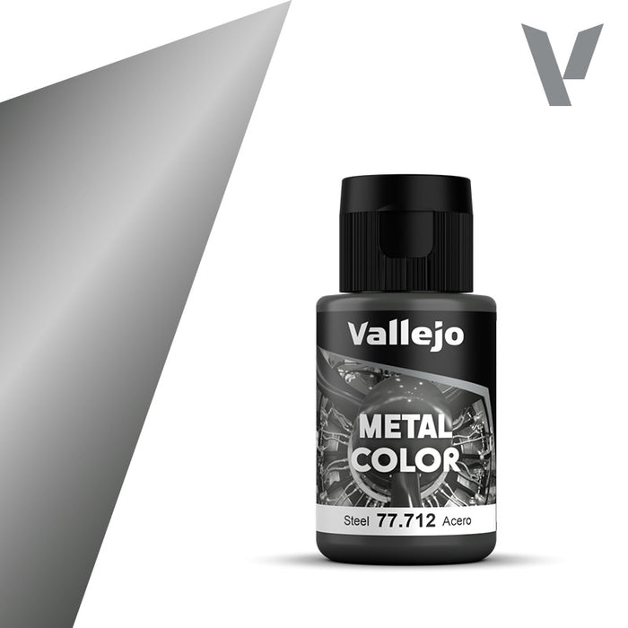 Metal Color - Steel 32ml Acrylic Paint