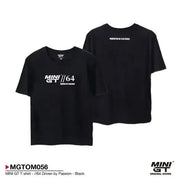 Mini GT T-shirt - //64 Driven by Passion - Black - XS