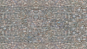N 3D Cardboard Sheet Quarrystone Wall Multi-Coloured 25×12.5cm