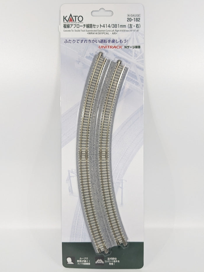 N UniTrack DBL Curve 414/381 22.5º