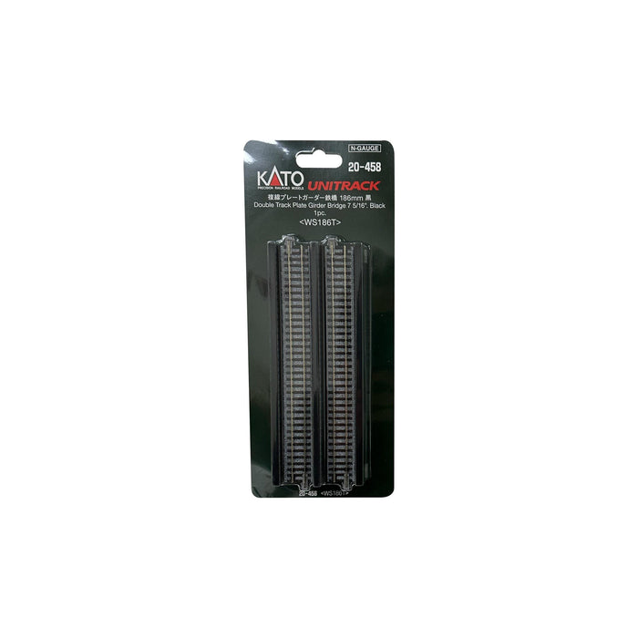 N Unitrack Plate Girder Double Black