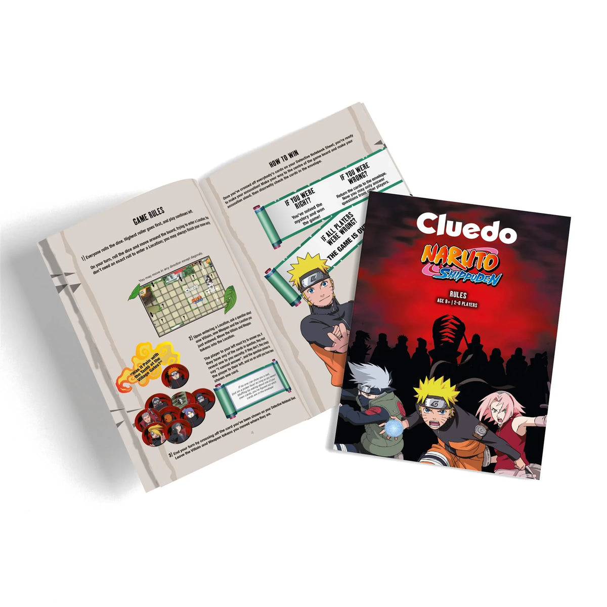 Naruto Cluedo Mystery Board Game