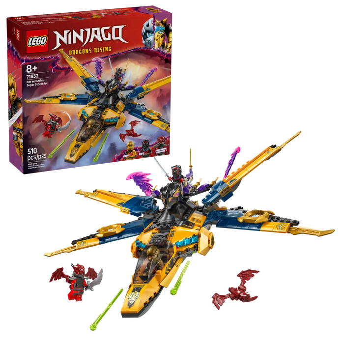 NINJAGO - Ras and Arin's Super Storm Jet