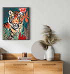 Paint by Numbers Kit: Wild Serenity: Matisse-Style Tiger