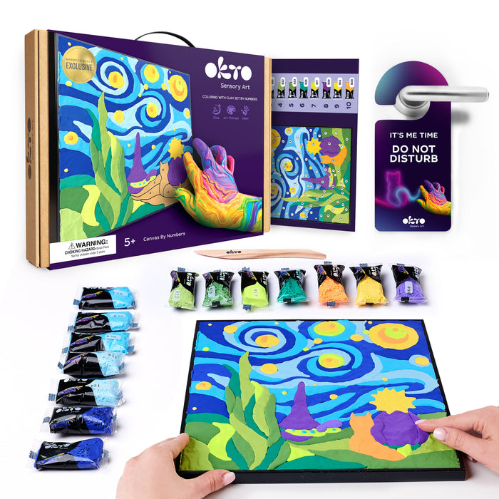 Paint by Numbers with Clay: Little Prince Starry Night