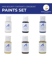 Paint Set for Ship Model: Bounty's Longboat #19004-N