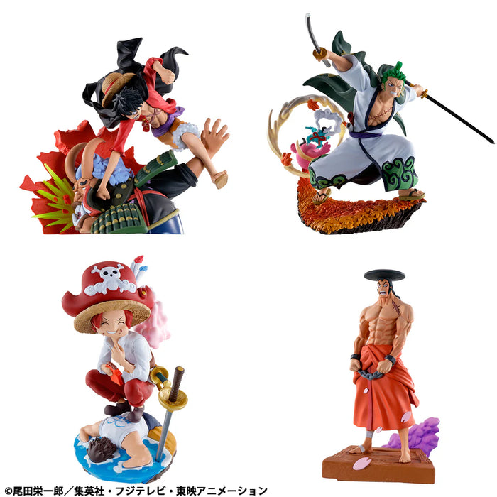 Petitrama Series Logbox Re Birth One Piece Wano Kuni Vol. 1 Set (Repeat)