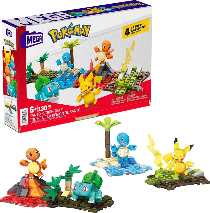 Pokemon - Kanto Team 1pc