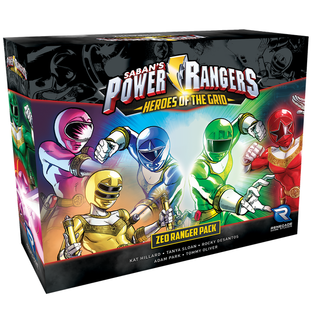 Power Rangers Heroes of the Grid Zeo Ranger Pack