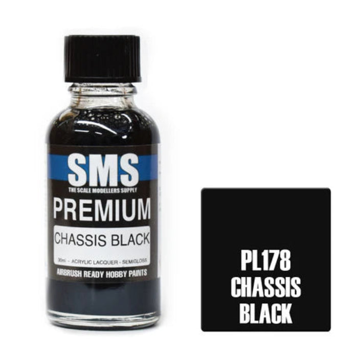 Premium Chassis Black (Seml Gloss Black) 30ml