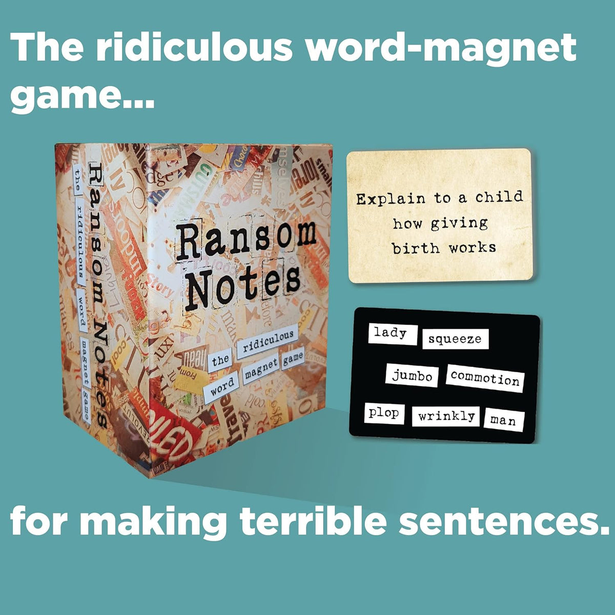 Ransom Notes: The Ridiculous Word Magnet Game