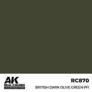 Real Colours - British Dark Olive Green PFI 17ml
