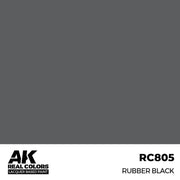 Real Colours - Rubber Black 17ml