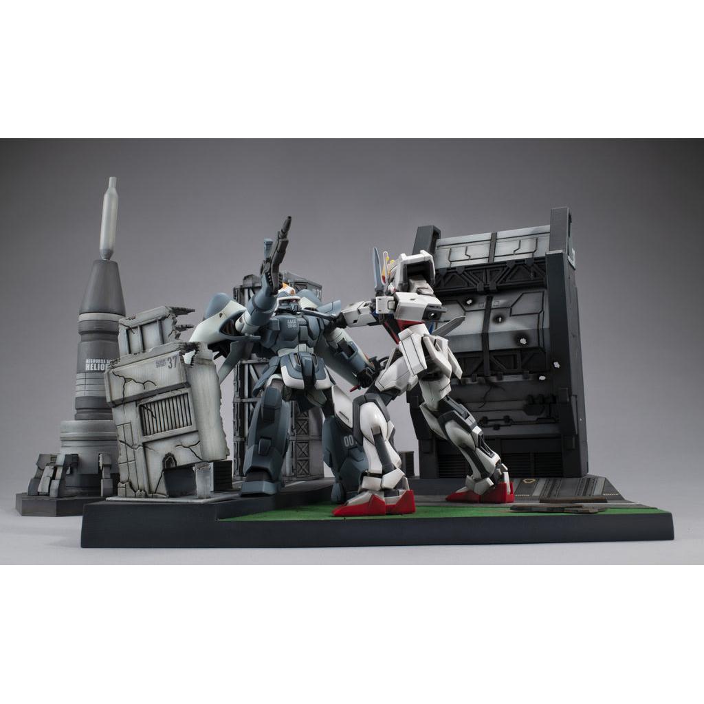 Realistic Model Series Mobile Suits Gundam Seed 1/144 HG G Structure [GS06] Heliopolis Battle Stage