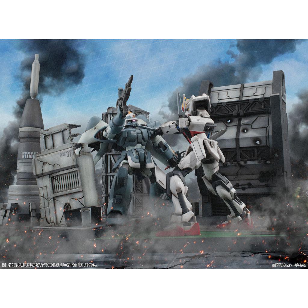 Realistic Model Series Mobile Suits Gundam Seed 1/144 HG G Structure [GS06] Heliopolis Battle Stage