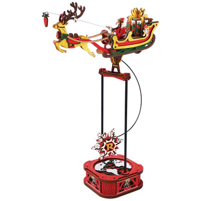 ROKR DIY Pendulum Balance Santa on Sleigh
