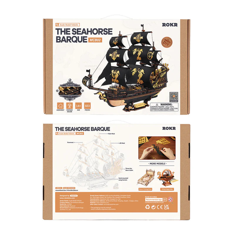 ROKR Seahorse Barque