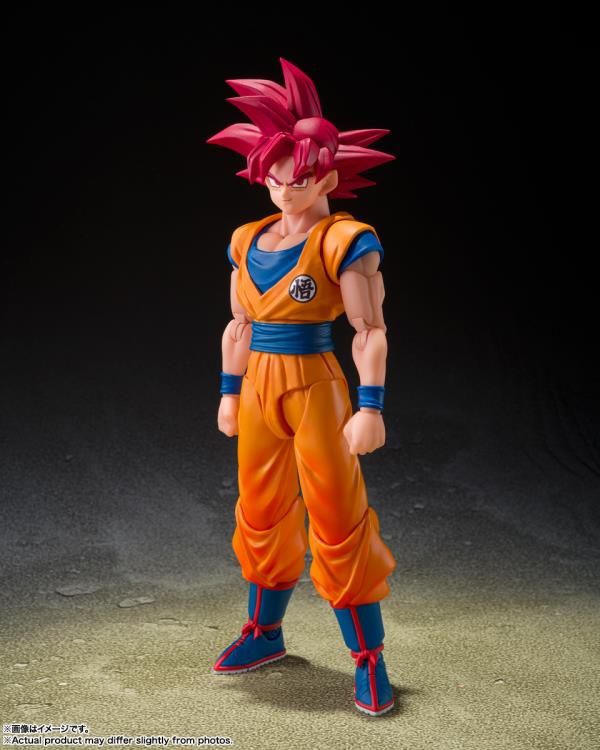 S.H.Figuarts Super Saiyan God Son Goku (God Aura)