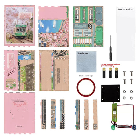 Sakura's Travel Book Nook Kit