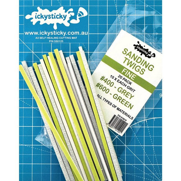 Sanding Twigs Coarse 20pk