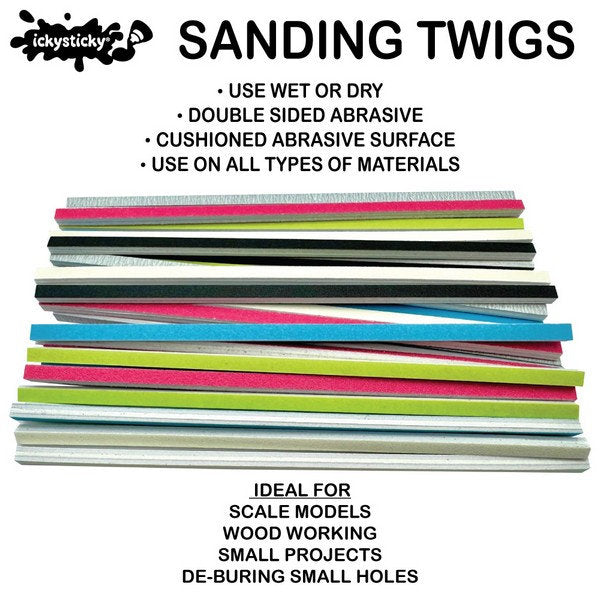 Sanding Twigs Coarse 20pk