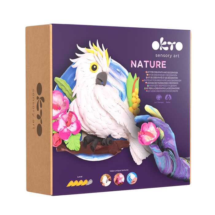 Set For 3D Picture Nature Cockatoo