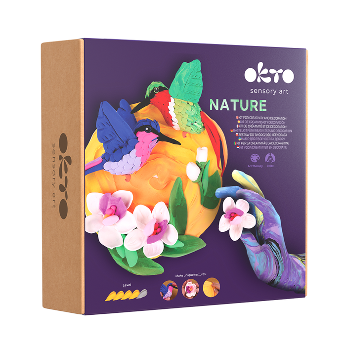 Set For 3D Picture Nature Hummingbirds