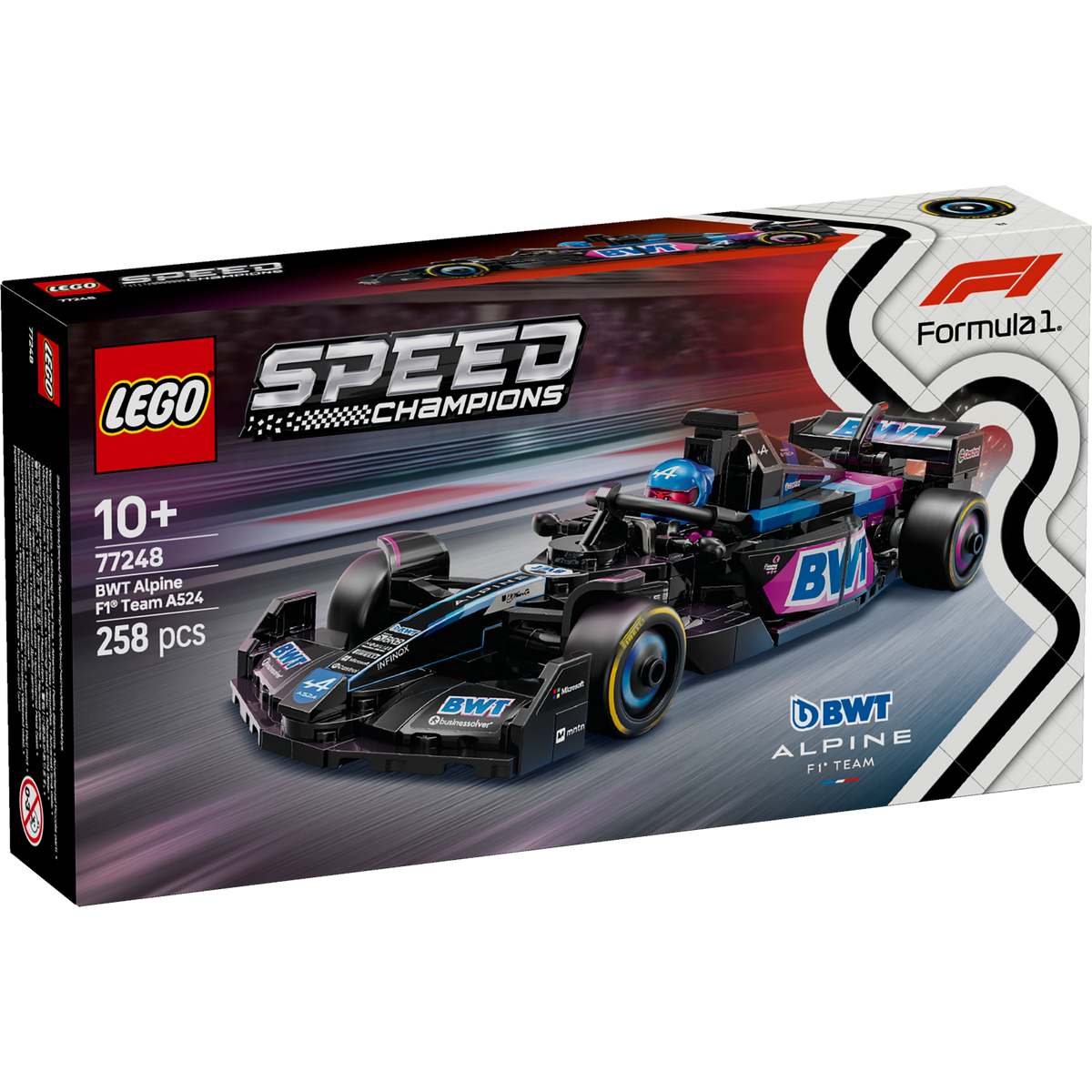 BWT Alpine F1 Team A524 Race Car