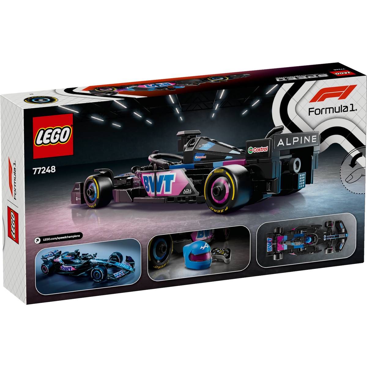 SPEED CHAMPIONS - BWT Alpine F1 Team A524 Race Car