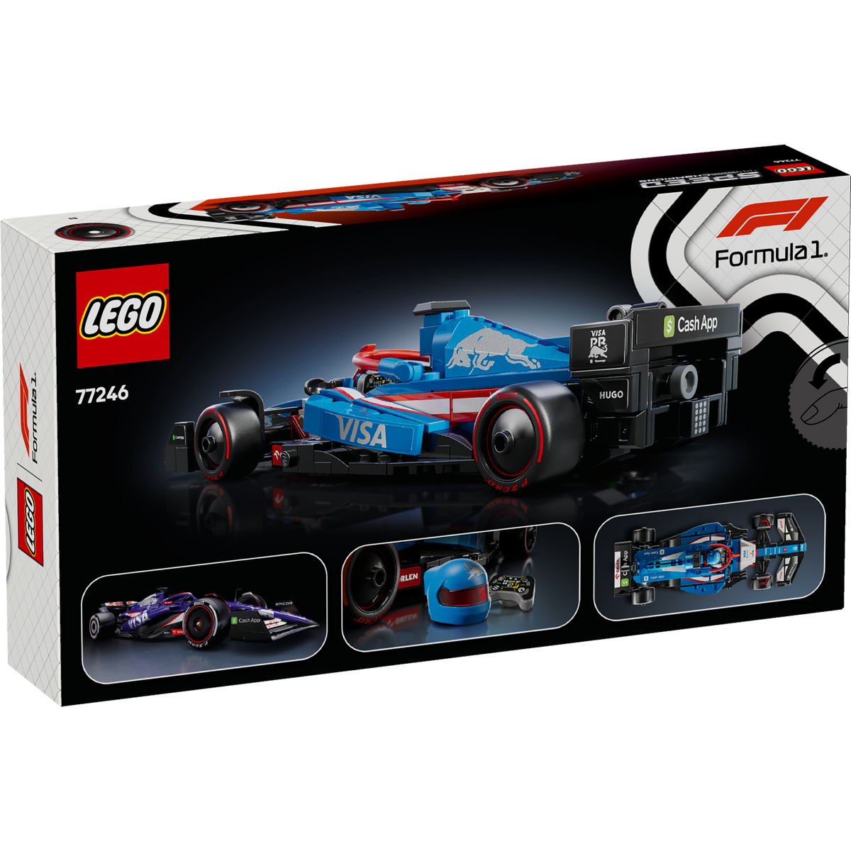 SPEED CHAMPIONS - Visa Cash App RB VCARB 01 F1 Race Car