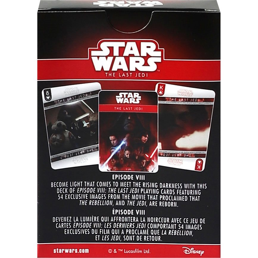 Star Wars  Episode 8 Playing Cards