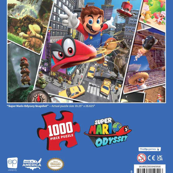 Super Mario Odyssey Snapshots Puzzle 1000pc
