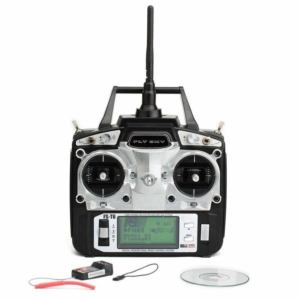 image2_T6 2.4G 6 Channel Radio and Reciever system  Quadcopter/Helicopter/Airplane