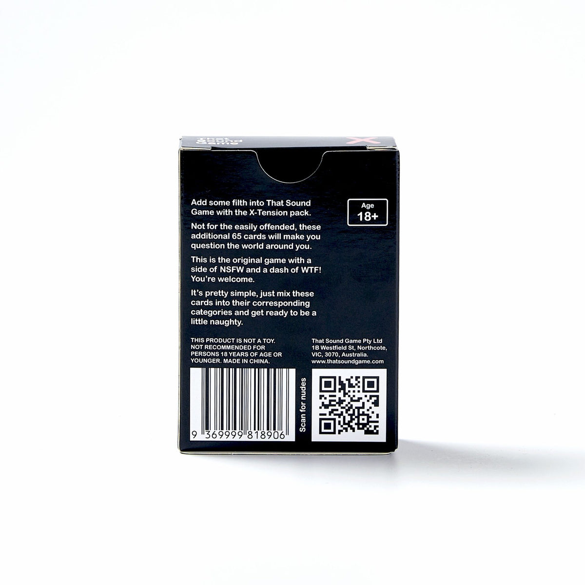 That Sound Game Expansion - X-rated Pack