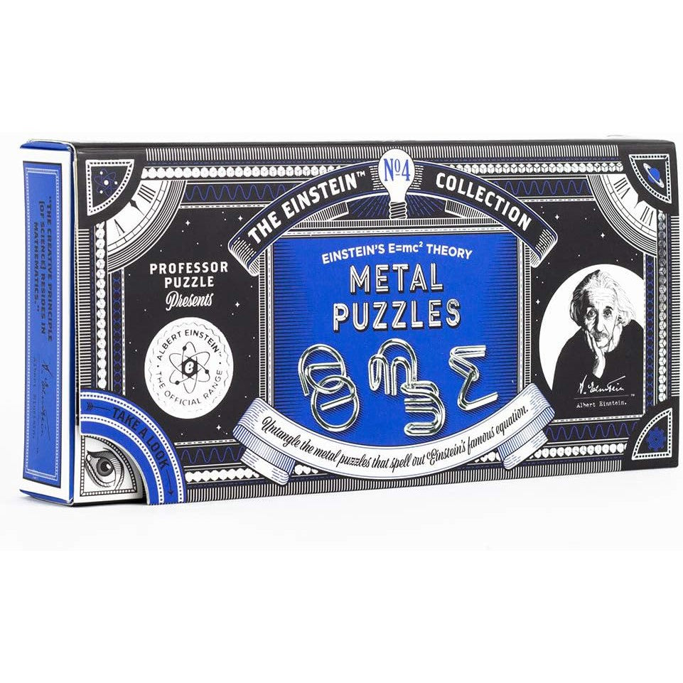 The Einstein Collection: E=Mc² Metal Puzzles_2