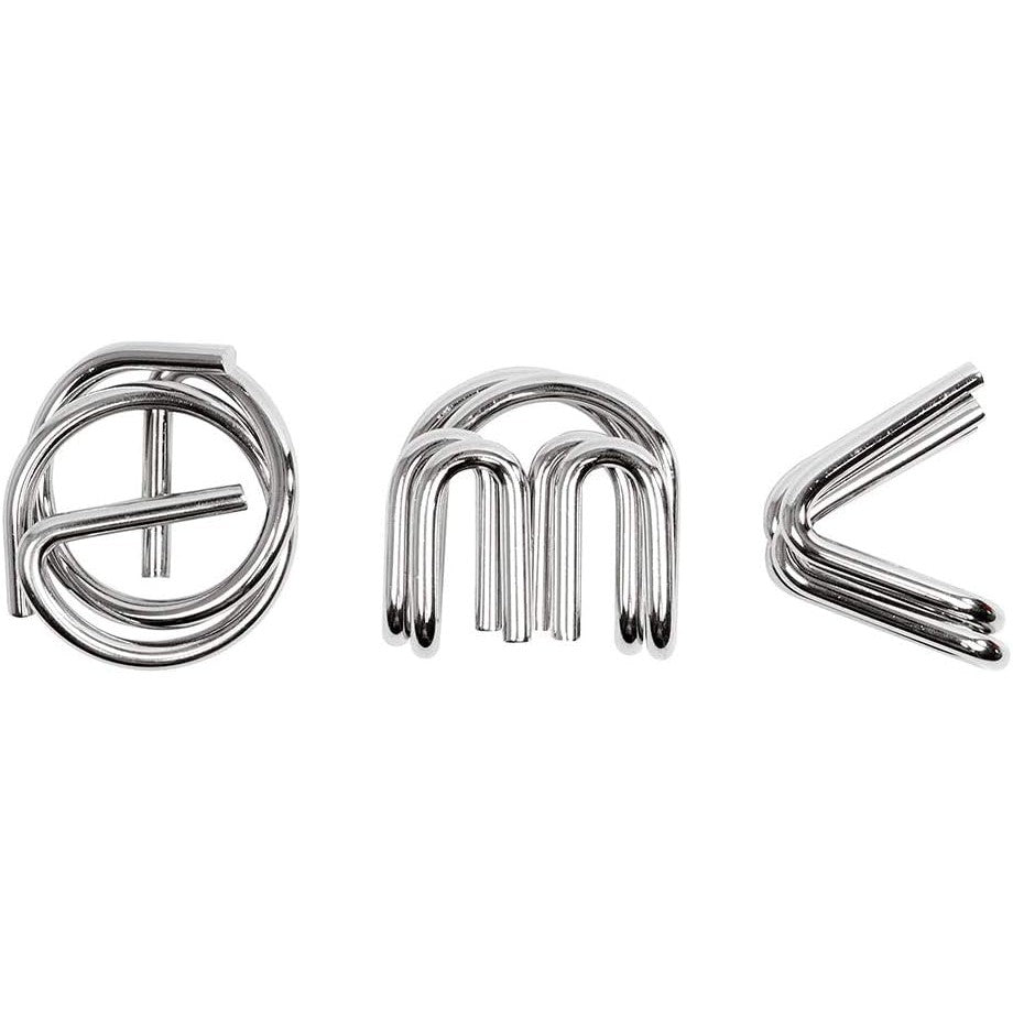 The Einstein Collection: E=Mc² Metal Puzzles_3
