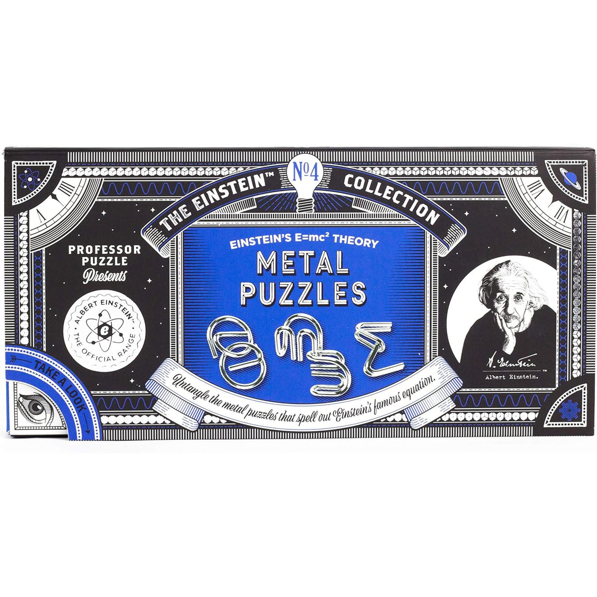 The Einstein Collection: E=Mc² Metal Puzzles_5