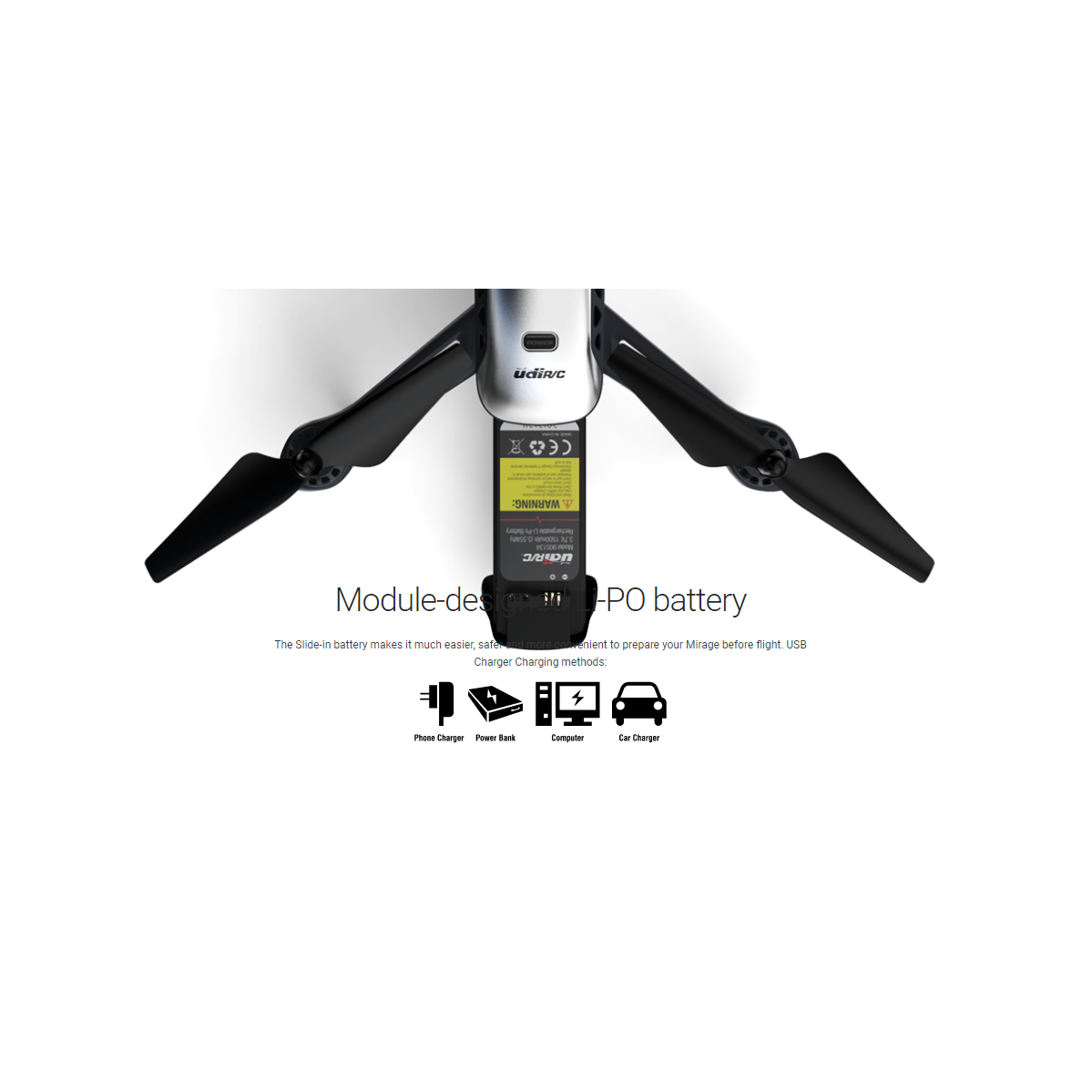 U89S FPV1080P Drone Altitude Hold One Key Take Off & Land