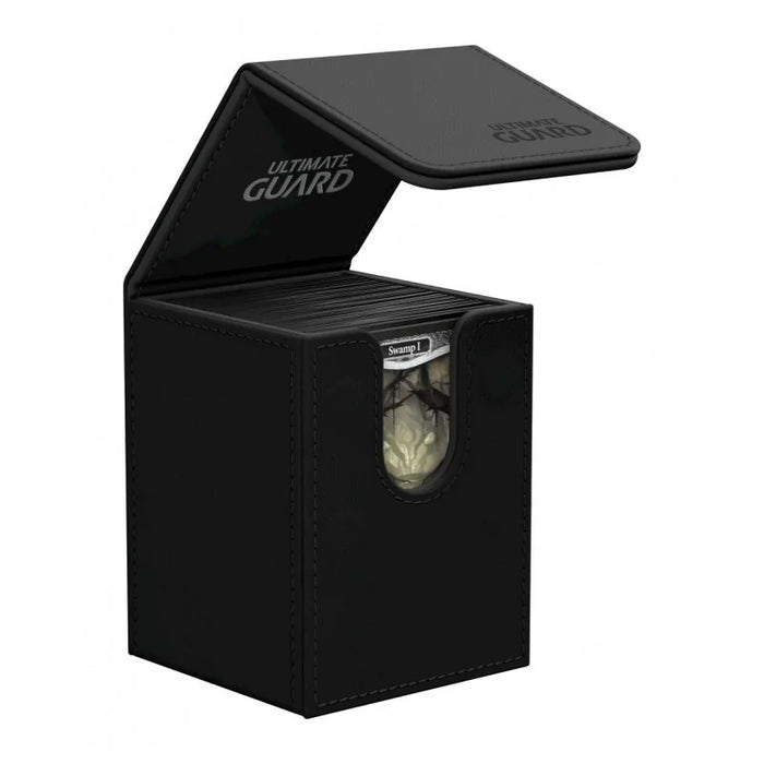 Ultimate Guard Flip Deck Case 100+ Standard Size Black Deck Box