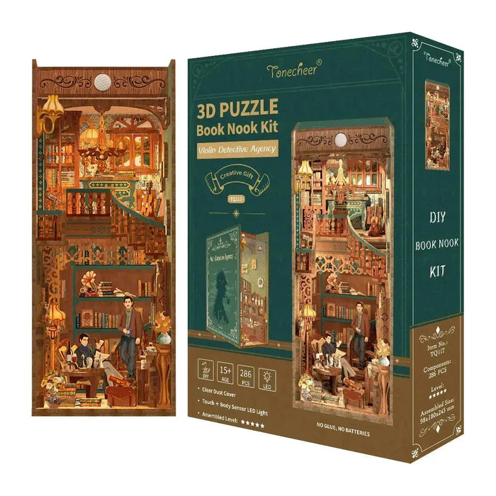 Violin Detective Agency Book Nook Kit