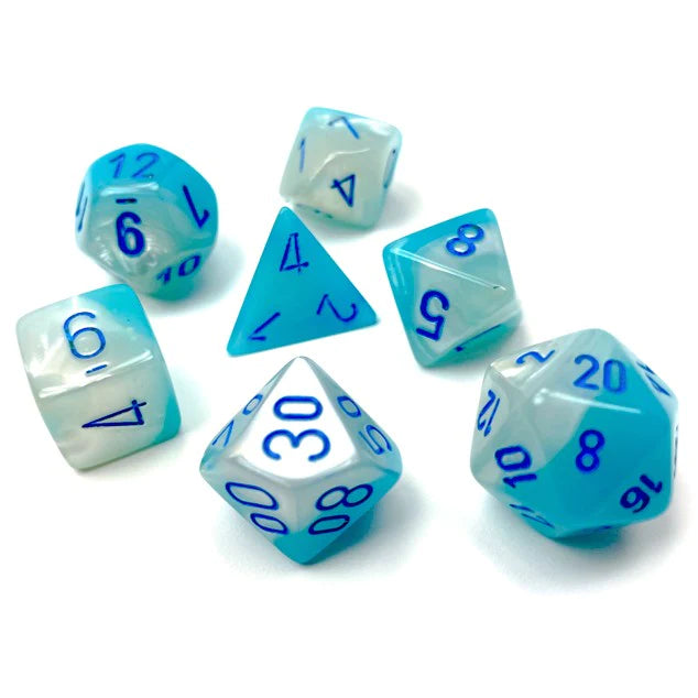Vortex 7-Die Dice Set (Solar/White)