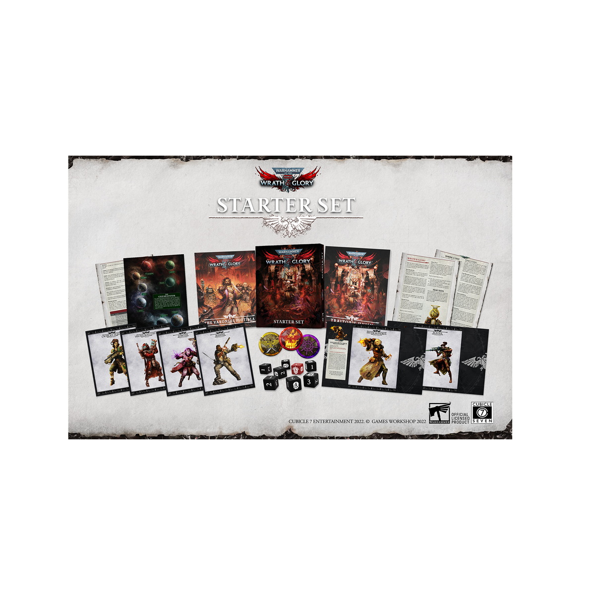 Warhammer 40000 Wrath and Glory Starter Set