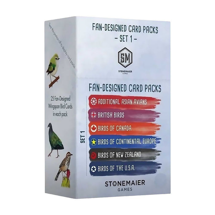 Wingspan: Fan Designed Pack Retailer Display: Set 1