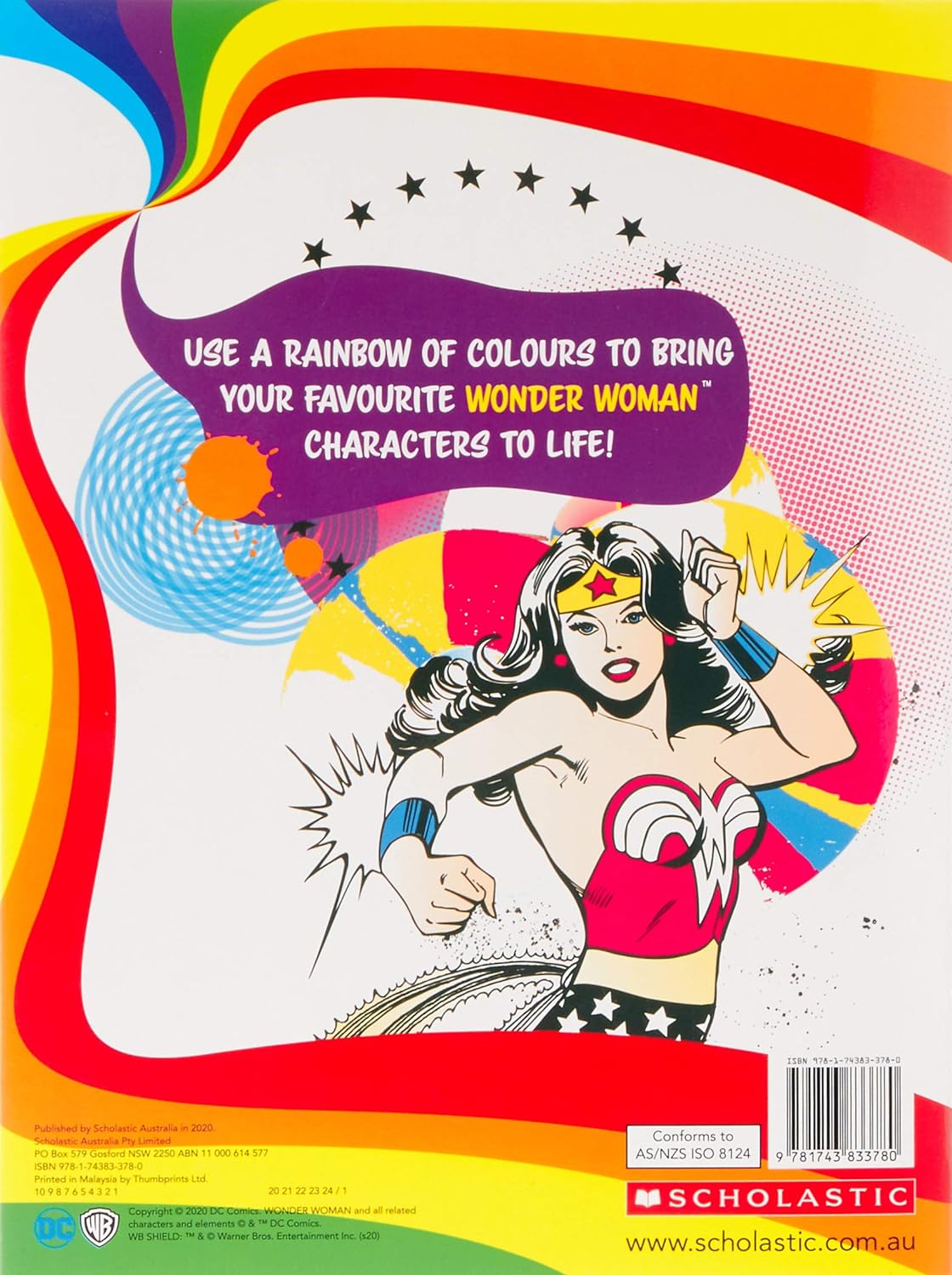 Wonder Woman Paint with Water
