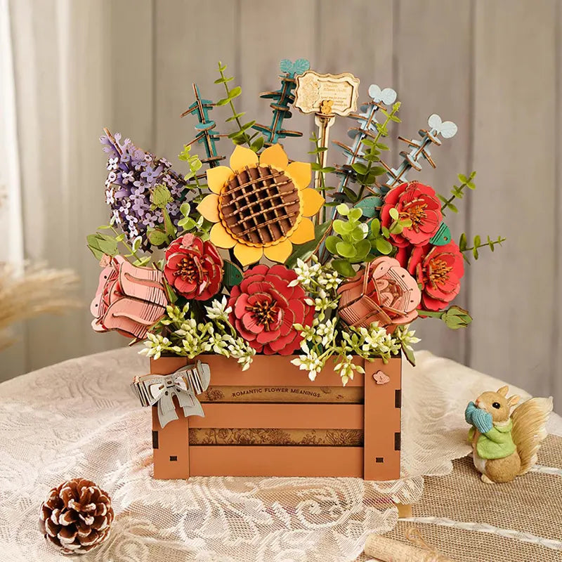 Wood Bloom Box