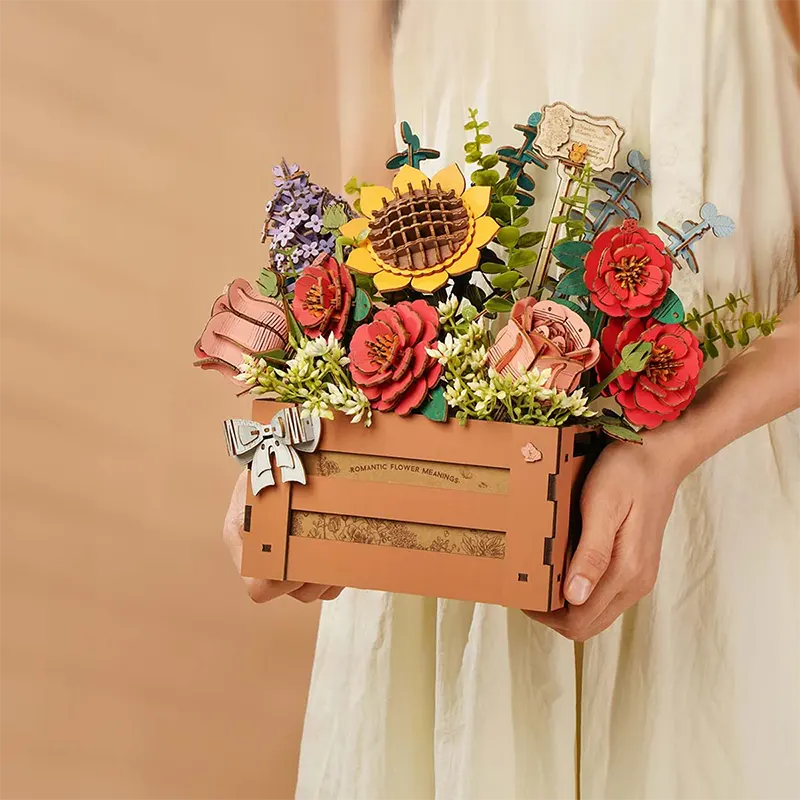 Wood Bloom Box