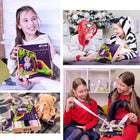 Wood&Craft DIY Little Worlds 21x21cm - Bat