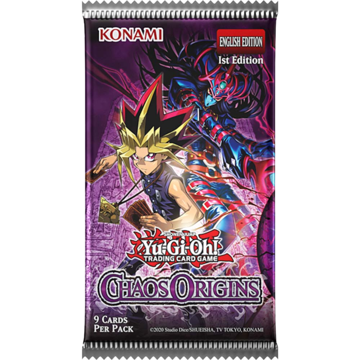YuGiOh Chaos Origins - 9 x Card Booster