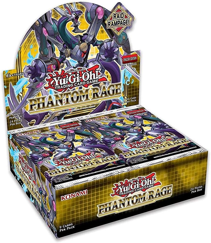 Yugioh  Phantom Rage Booster Display